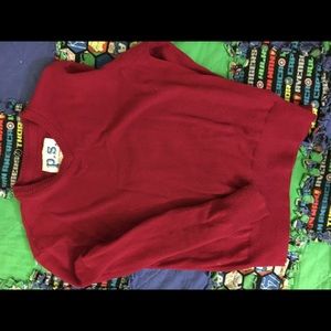 Boys red Cardigan. Size 8